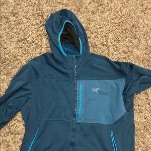 Arc'teryx Blue Hooded Jacket